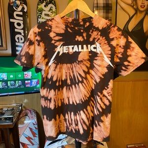 Metallica custom one of one reverse dye